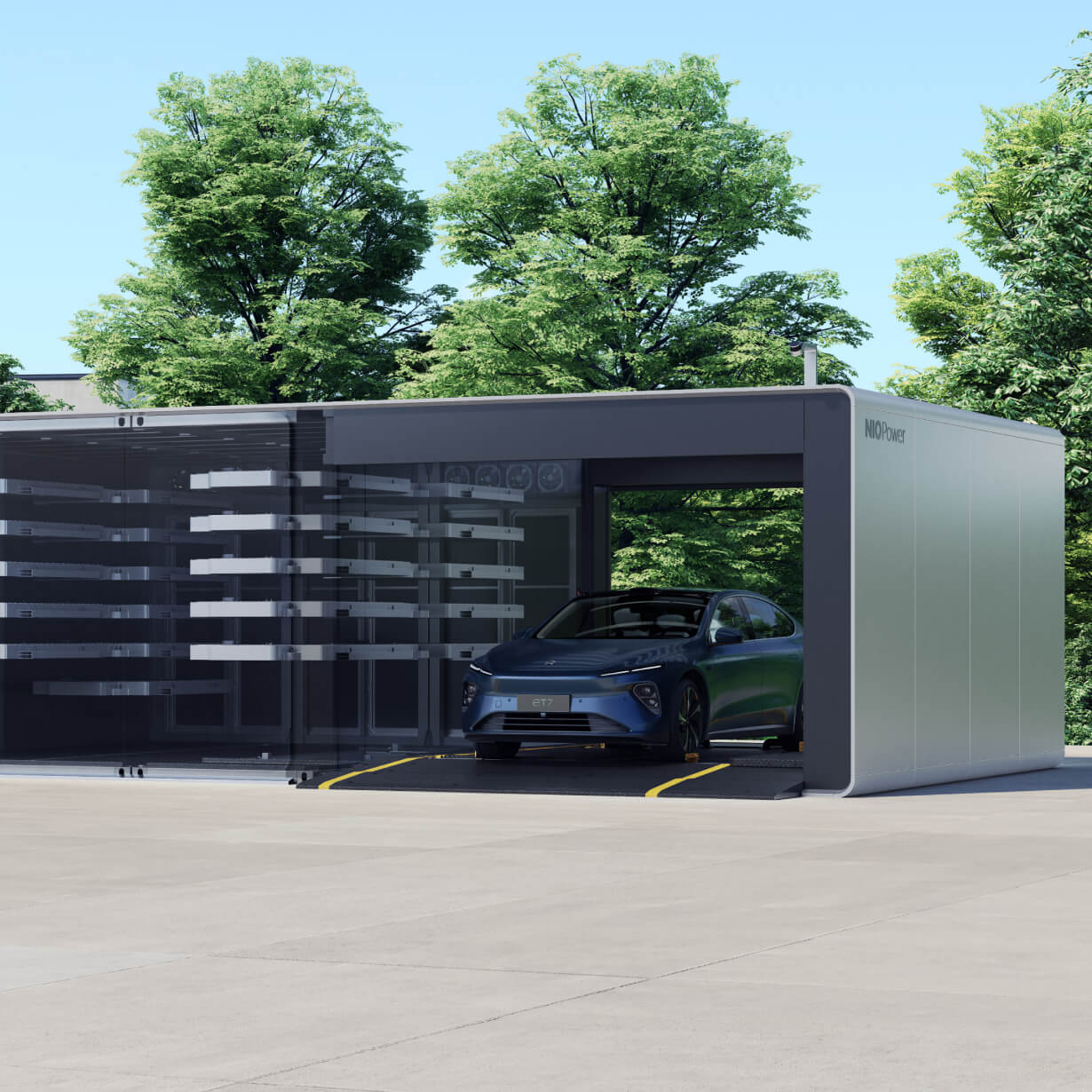 NIO Power Swap Station